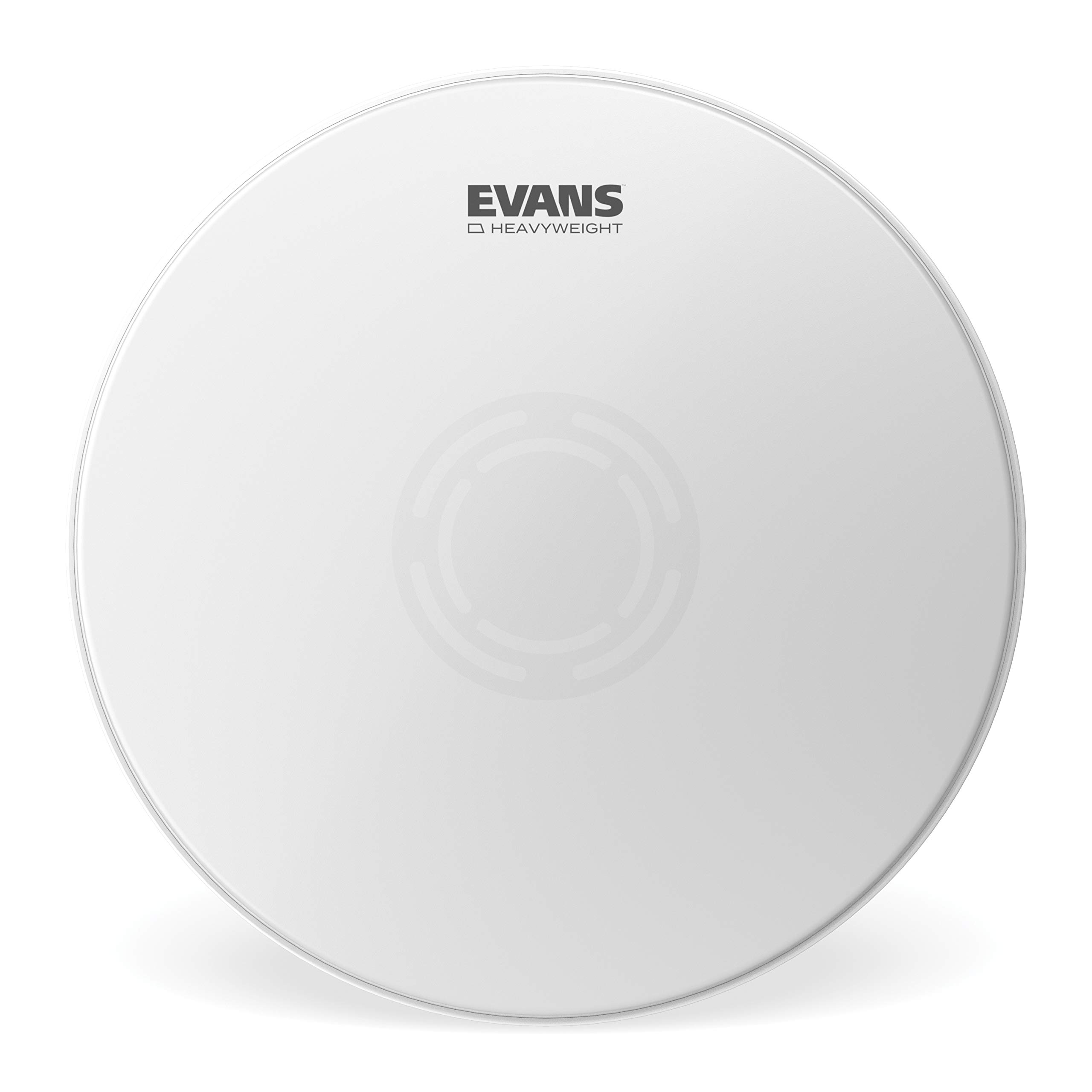 Evans Heavyweight Coated Drumhead - Coated Snare Drum Head - Reverse Dot for Durability, Focus, Attack - 2 Plies of Film - 13 Inch