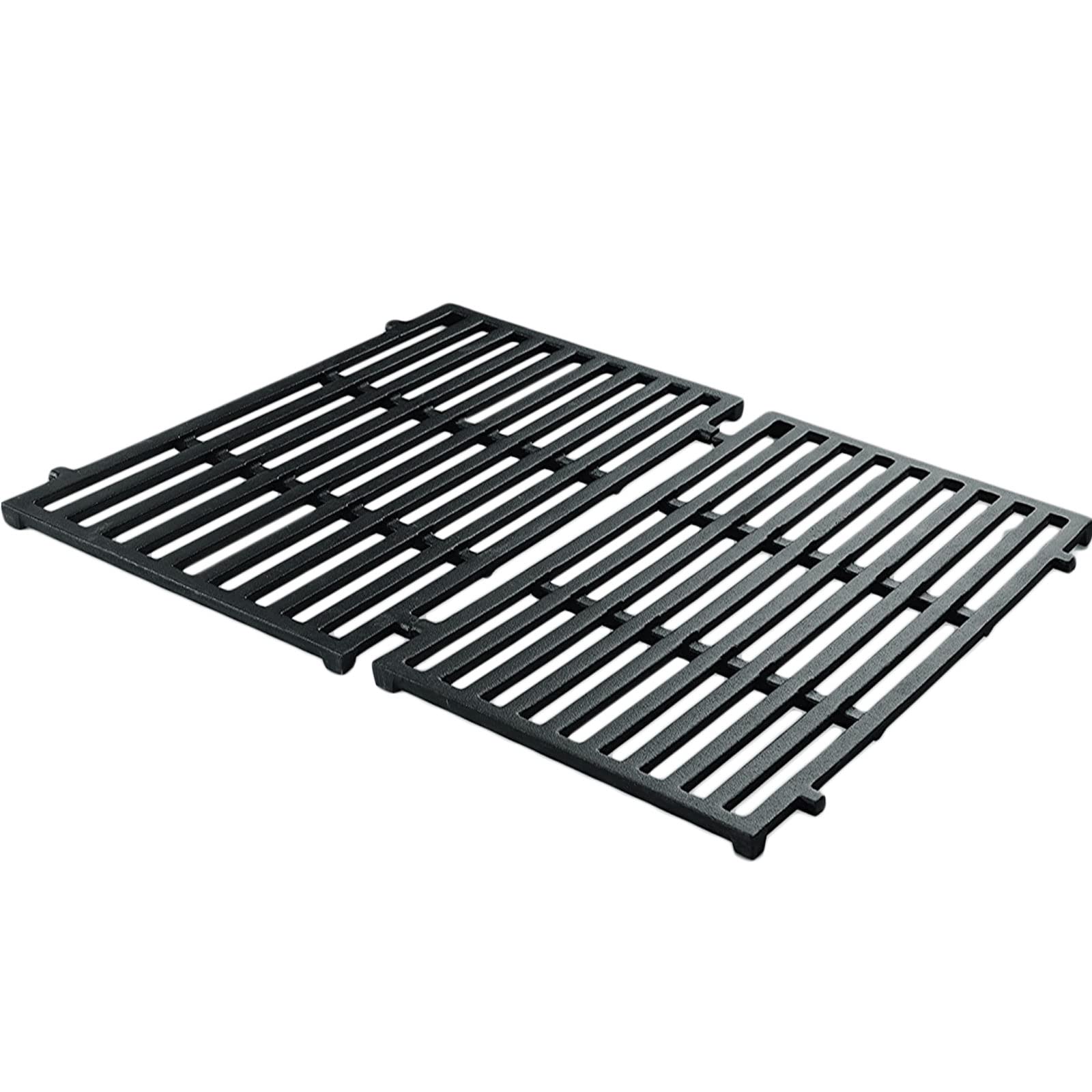 WELL GRILL 44.5cm 7637 Cast Iron BBQ Grill Grates for Weber Spirit I & II 200 Serie, Cooking Grate Replacement Parts for Weber Spirit E-210 E-220 S-210 S-220 Gas Grills