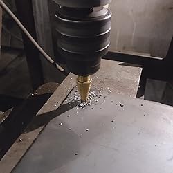 WORTURE Step Drill Bits, 3PCS Titanium High Speed