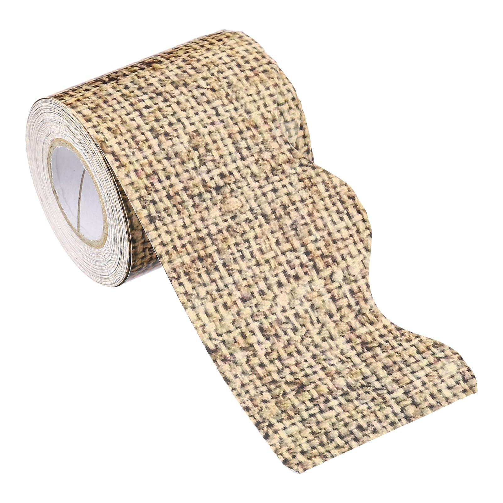 PATIKIL 2.24" x 32.8Ft Bulletin Board Border,Dark Wood Scalloped Trim Strips Wall Decor for Locker Classroom Cork Poster Black Board White Chalkboard, Wood