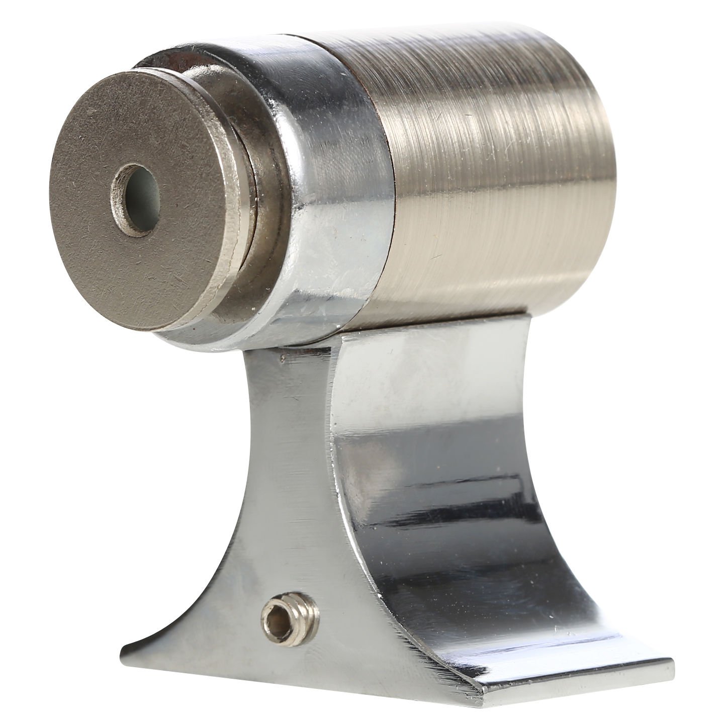 UHPPOTE Zinc Alloy Powerful Magnetic Doorstop Door Stopper Catch Satin Nickel