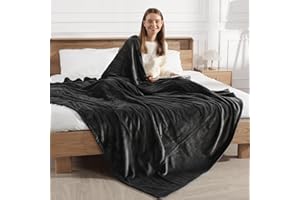 MOLATINK Heated Blanket Full Size Electric Blanket 72" X 84" with 5 Heating Level & 10 Hour Auto Off, Ultra-Warm Selected Flannel Heating Blanket for Adults, Machine Washable, Gifts for Grandma(Charcoal Grey)