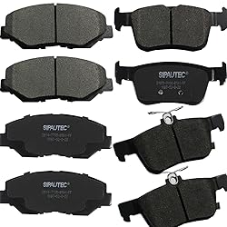SIPAUTEC-8pcs Ceramic Brake Pads Set Replacement