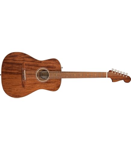 Amazon.com: Fender All-Mahogany Newporter Special Acoustic Guitar