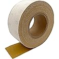 120 Grit Hook and Loop Sandpaper Roll, 2-3/4" X 20 Yard Aluminium Oxide Hook-and-Loop Backed Sand Paper Emery Cloth for Wood 