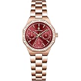SAPPHERO Watches for Women Luxury Ladies Watches Women's Bracelet Watch Small Stainless Steel Analog 3ATM Waterproof Wrist Watch for Women