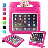 AVAWO Kids Case for 9.7" iPad 2 3 4 (Old Model) - Light Weight Shock Proof Convertible Handle Stand Kids Friendly for iPad 2,