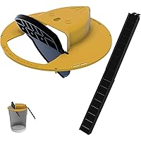 RinneTraps - Flip N Slide Bucket Lid Mouse/Rat Trap |Humane or Lethal| |Trap Door Style| |Multi Catch |Auto Reset…