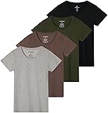 Real Essentials 4 Pack: Women's Classic-Fit Cotton
