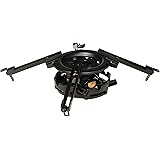 Peerless PRG-UNV Precision Projector Mount with Spider Universal Adaptor Plate - Black