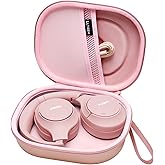 LTGEM Headphone Case Compatible with JBL Tune 510BT/520BT/720BT/770NC & JBL Live 460NC/660NC/670NC/770NC/760NC & TOZO HT2 Wireless Bluetooth Over-Ear Headphones, Rose Gold(Case Only)