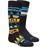Bridgedale, Ski Merino Sock - 2-Pack - Kids', Black, M