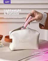 MelodySusie P-ART01G Handheld Cordless UV LED Nail Lamp Rose Pink view 5