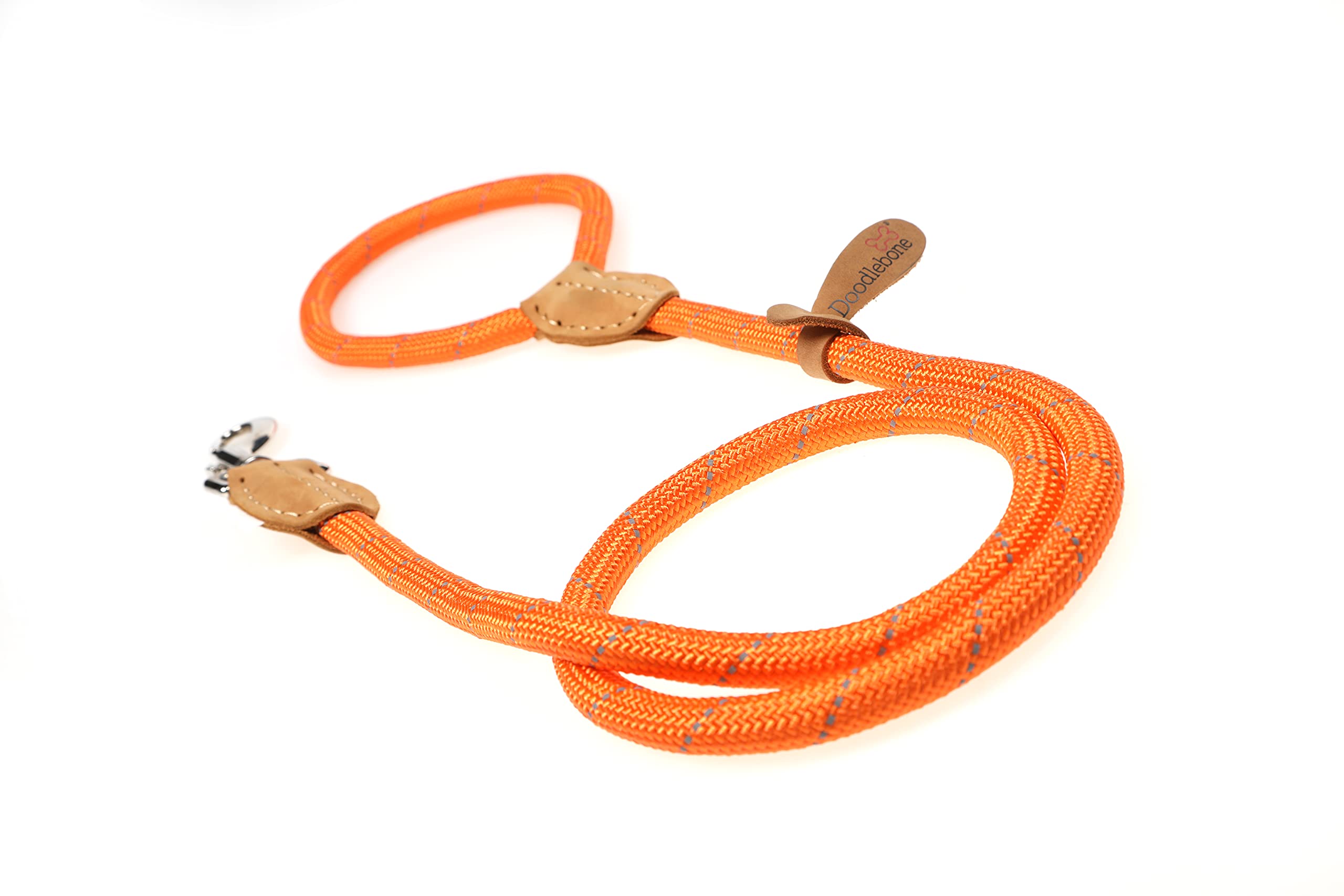 Doodlebone Rope Lead, Tangerine, 12mm — image 1