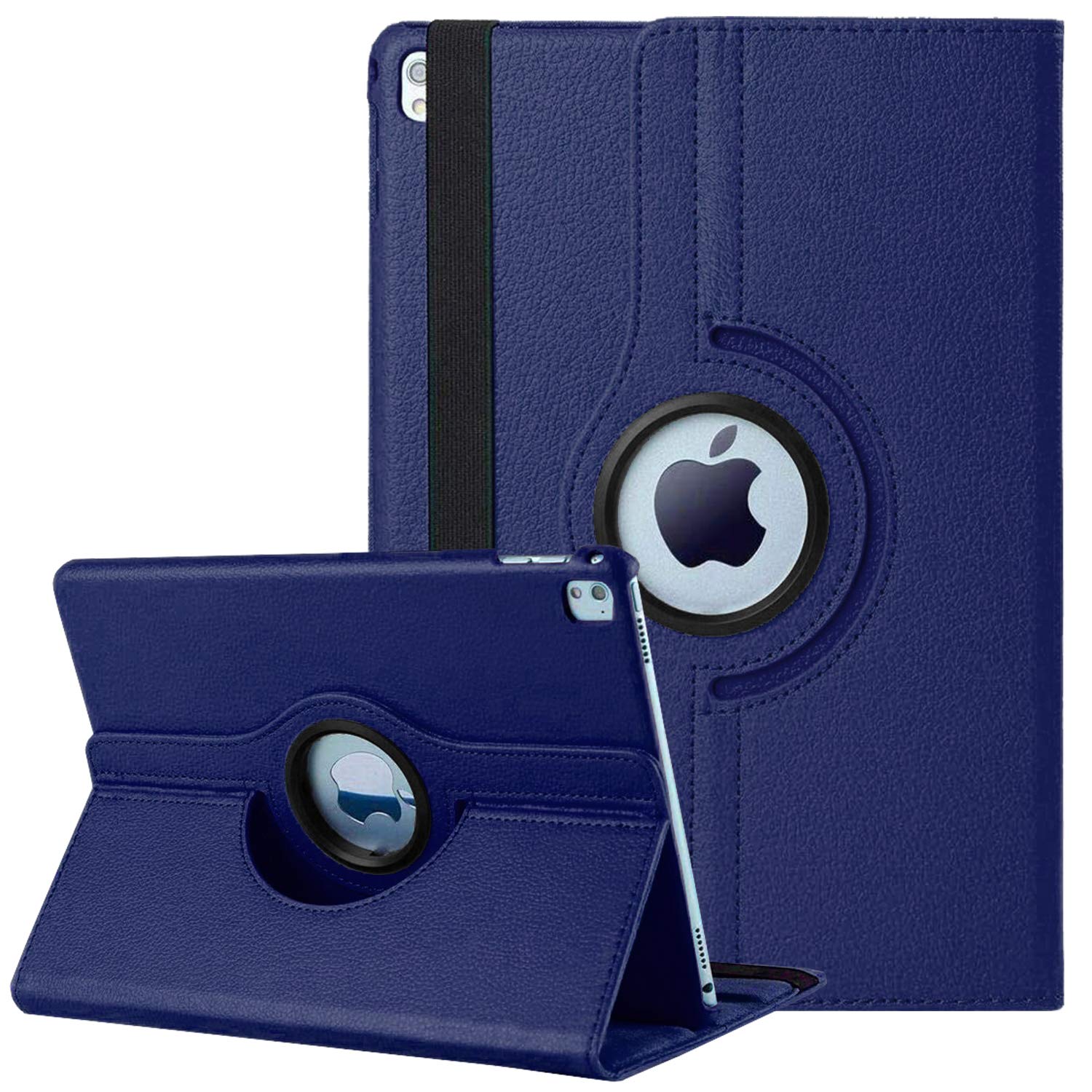 Apple iPad 10.2-Inch Case: 360 Rotate PU Leather Smart Stand Cover for iPad 7th/8th/9th Gen (2019-2021) with Auto Sleep/Wake