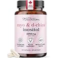 Inositol | Hormone Balance for Women | Myo-Inositol & D-Chiro | Ideal 40:1 Ratio | Myoinositol 2000mg, D Chiro 50mg | Regulat