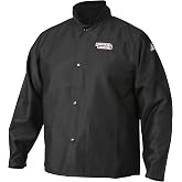 Lincoln Electric Premium Flame Resistant (FR) Cotton Welding Jacket | Breathable | K2985