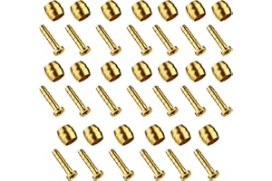 GRQUSTO 20 PCS Brake Olive and Barb Kit - Bike Brake Olive and Brass Connecting Insert Kit for Shimano BH59/BH90 Hydraulic Disc Brake Hose