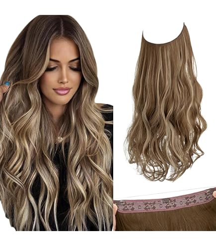 HairUWear Hairdo Clip-In Hair Extension Mid Soft Blonde Volumizer 22\
