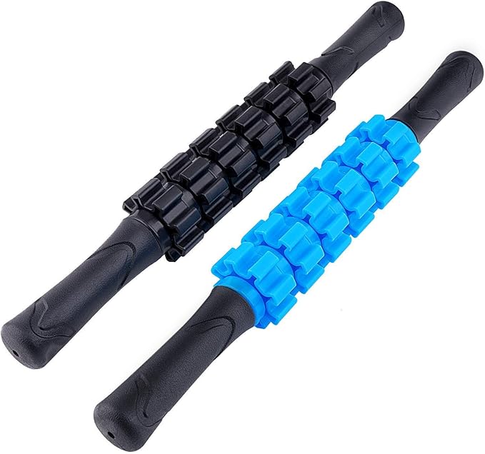 Muscle Roller Stick 2 Pack, Body Massage Rollers Tool 14.5