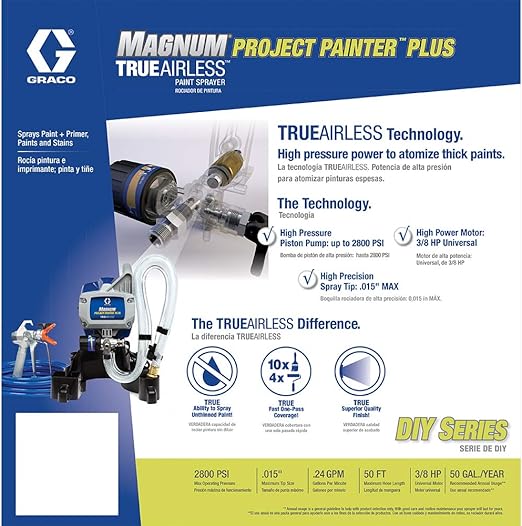 graco magnum project painter plus cleaning
