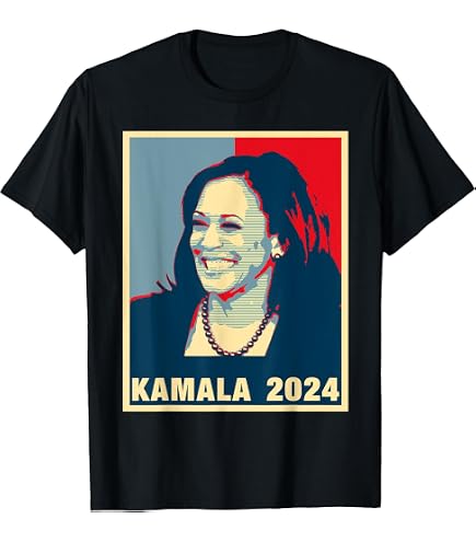 Cartello Kamala Harris For President 2024 - 45,7x30,5 Cm Plastica Ondulata Fronte/retro Con Palo Metallico - 5