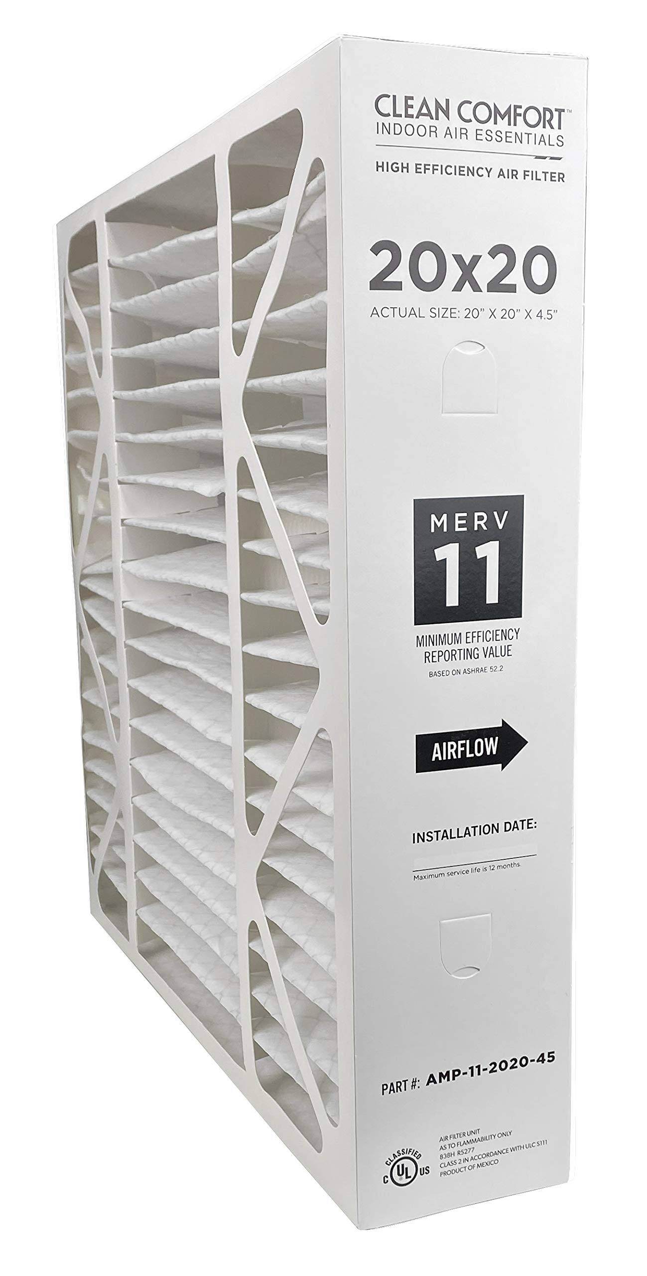 Clean Comfort AMP-11-2020-45 (1-Pack) - 20" x 20" x