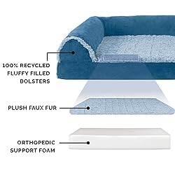 Furhaven Orthopedic Dog Bed for Large Dogs