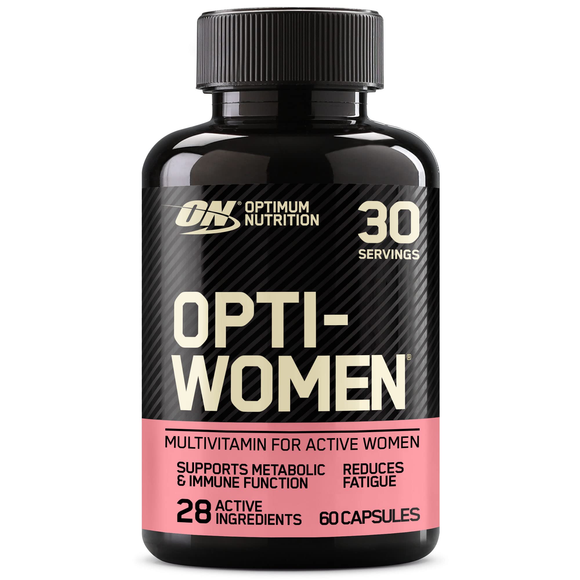 Optimum Nutrition Opti‑Women – Multivitamin Capsules for Women’s Health, Energy and Well‑Being – High‑Strength Supplement, 60 Capsules — image 1
