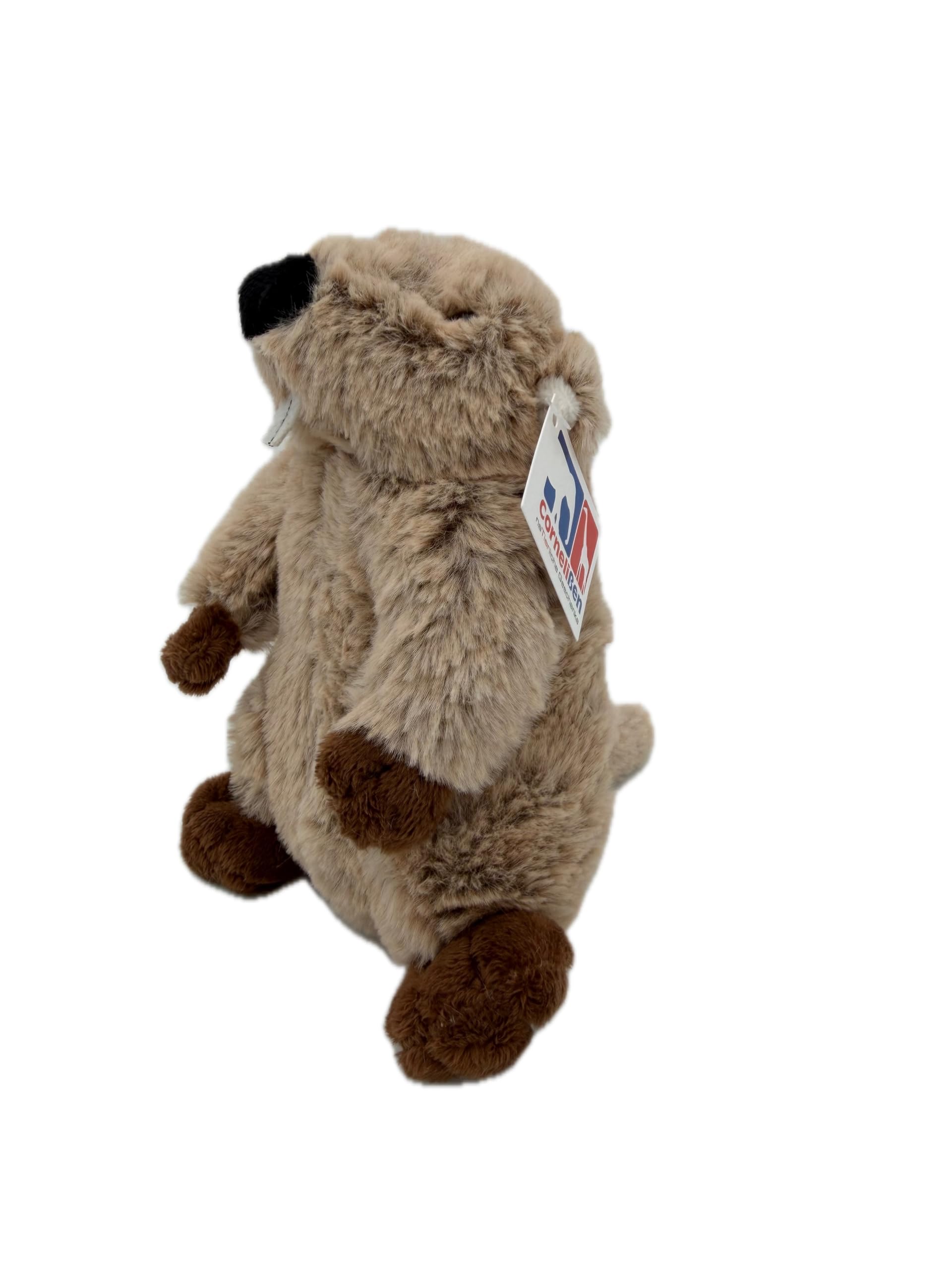 Cornelißen 1044033 Marmot, plush, stuffed toy, 19cm, washable up to 30 degrees