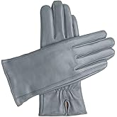 Downholme Classic Leather Cashmere Lined Gloves for Women