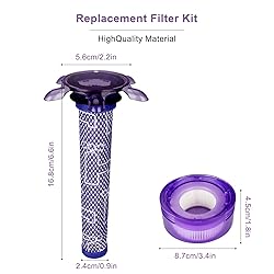 Hechuang 6 Pack Upgraded Star Vacuum Replacement