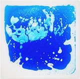 Art3d Fancy Floor Tile 12x12 Liquid Color Blue Anti Slip Kids Room