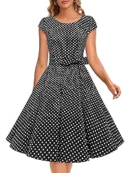 Dressystar Women's Vintage 1950s Dress for Women