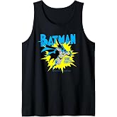 Batman Crime Fighter Hero Icon Vintage Comic Panel Tank Top