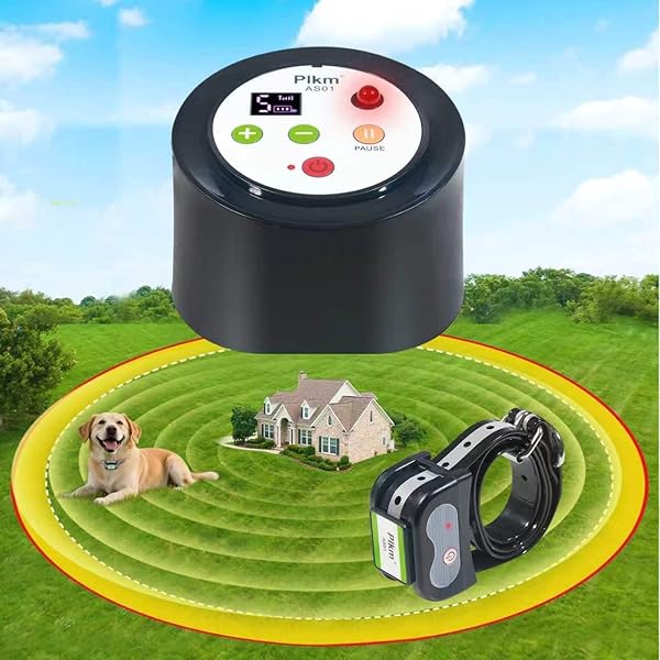 PLKM DOG WIRELESS FENCE 2026 NEWEST PET ELECTRIC...