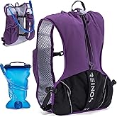 Running Vest for Women and Men Lightweight Hydration Backpack Pack with 1.5L Water Bladder Bag Running Gear Accessories for Hiking Trail Cycling Marathon