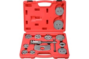 BTSHUB 13 pcs Disc Brake Caliper Wind Back Repair Tool Kit Fit for Universal 2 and 4 Wheel Drive Auto