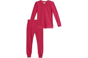 City Threads Made in USA Little Girls Thermal Cotton Underwear Set Long Soft Breathable Base Layer