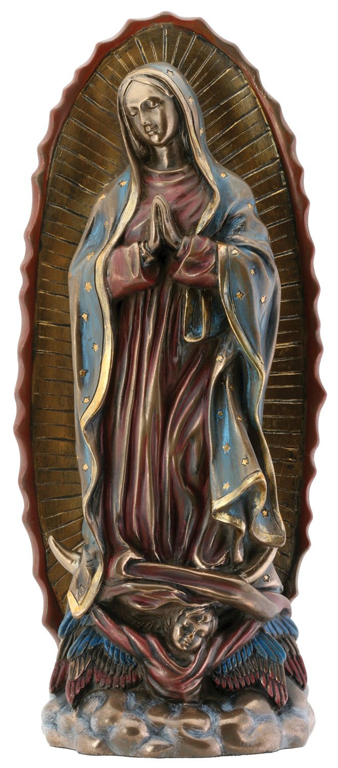 SUMMIT COLLECTION Our Lady of Guadalupe Virgin Mary Resin Statue