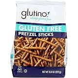 Glutino Pretzel Sticks, 8 Ounce Bag (6 Pack)
