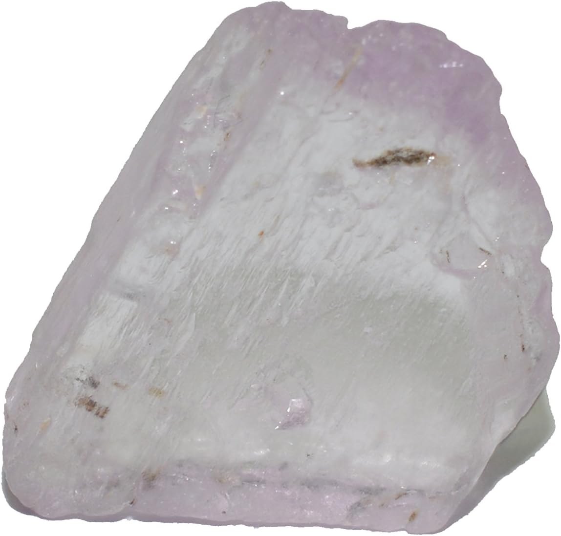 Kunzite natural rough & transparent gemstone crystal 23.02 carat