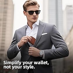RUNBOX Wallet for Men and Women Slim Rfid Leather 2