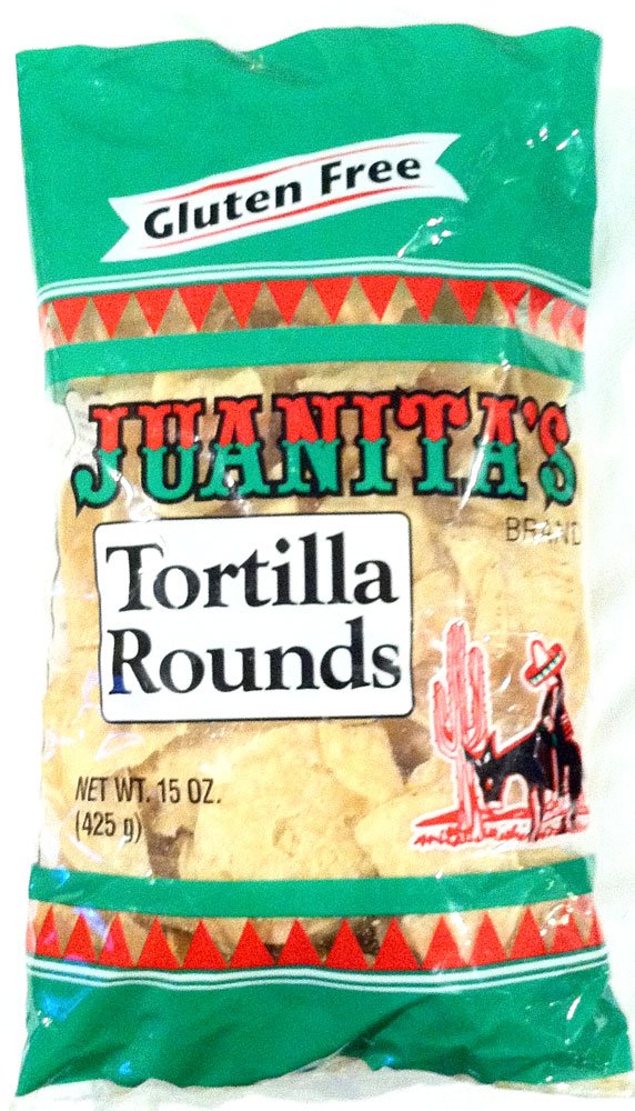 Juanita's Gluten Free TORTILLA ROUNDS 15oz (2 Pack)