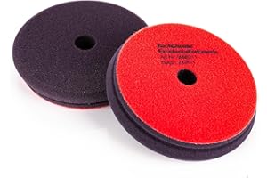 KOCHCHEMIE Koch-Chemie - Heavy Cut Pad V2 - Abrasive Sponge for Removing Strong Weathering & Deep Scratches; Low Torsion Forces & High Stability; Long-Lasting Compression Hardness; Contours Easily (126mm x 23mm)