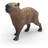 Schleich Wild Life - Capybara Toy Figurine - Kids Ages 3+ | 14934 | Wild Animal Figurine, Realistic Animal Toys, Safari Toy for Boys and Girls,Screen-Free Imaginative Pretend Play, Montessori