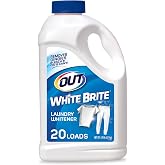OUT White Brite Laundry Whitener, White Clothes Stain Remover, 4 lb 12 oz | Laundry Whitener Bleach Alternative, Stain Remover Detergent Booster Powder for Clothes