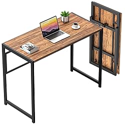 GreenForest Folding Desk No-Assembly,39.4 in Small