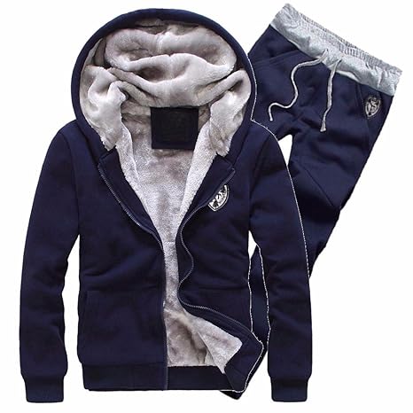 JYJM Herren Kapuzen Cardigan Herren Pullover Anzug Herren Herbst und Winter Sport Anzug Herren Baseball Uniform Anzug Männer 