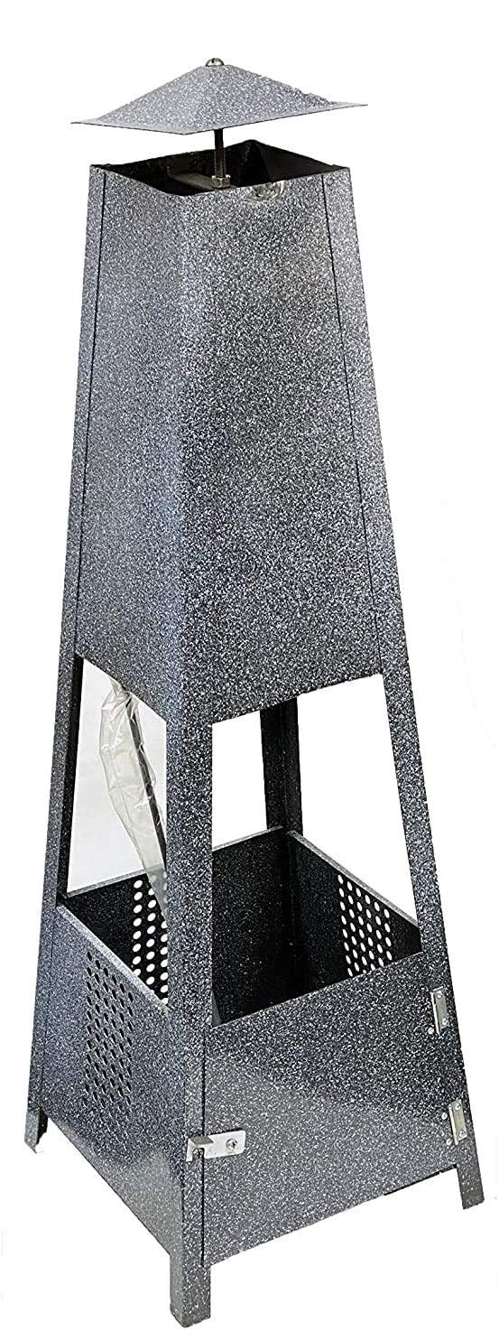 outdoor chiminea fire pits on Otz Chiminea Outdoor Fire Pit Log Burner Heater 100cm X 30cm X30cm Fully Assembled Heat Resistant Up To 750 C Buy Online In Bahamas At Bahamas Desertcart Com Productid 221364287